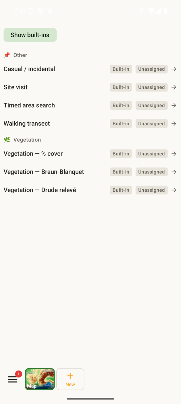 Survey protocol library